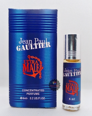 Picture of Ultra Male Jean Paul Gaultier Concentrated Perfume Oil For Men by Al Farhan Long Lasting Non-alcoholic Fragrance - 6ml