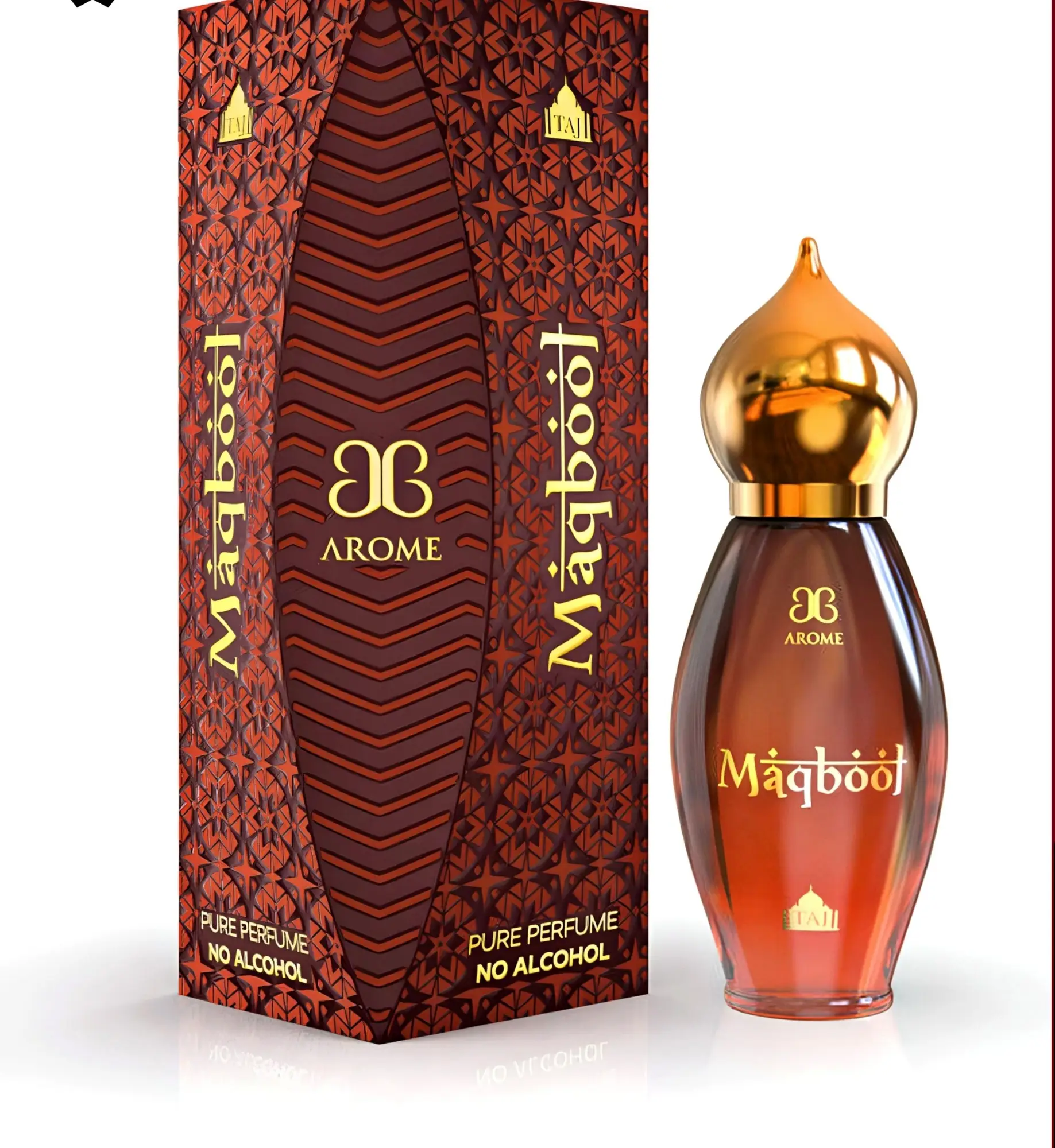 Picture of Arochem Maqbool Attar Taj Series Ator Luxurious Royal Perfume Oil - 9ML (Made In India)