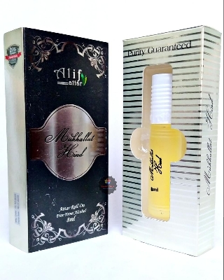 Picture of Alif Mukhallat Hind Attar Long Lasting Roll On Non Alcoholic Perfume (Halal) - 8ml