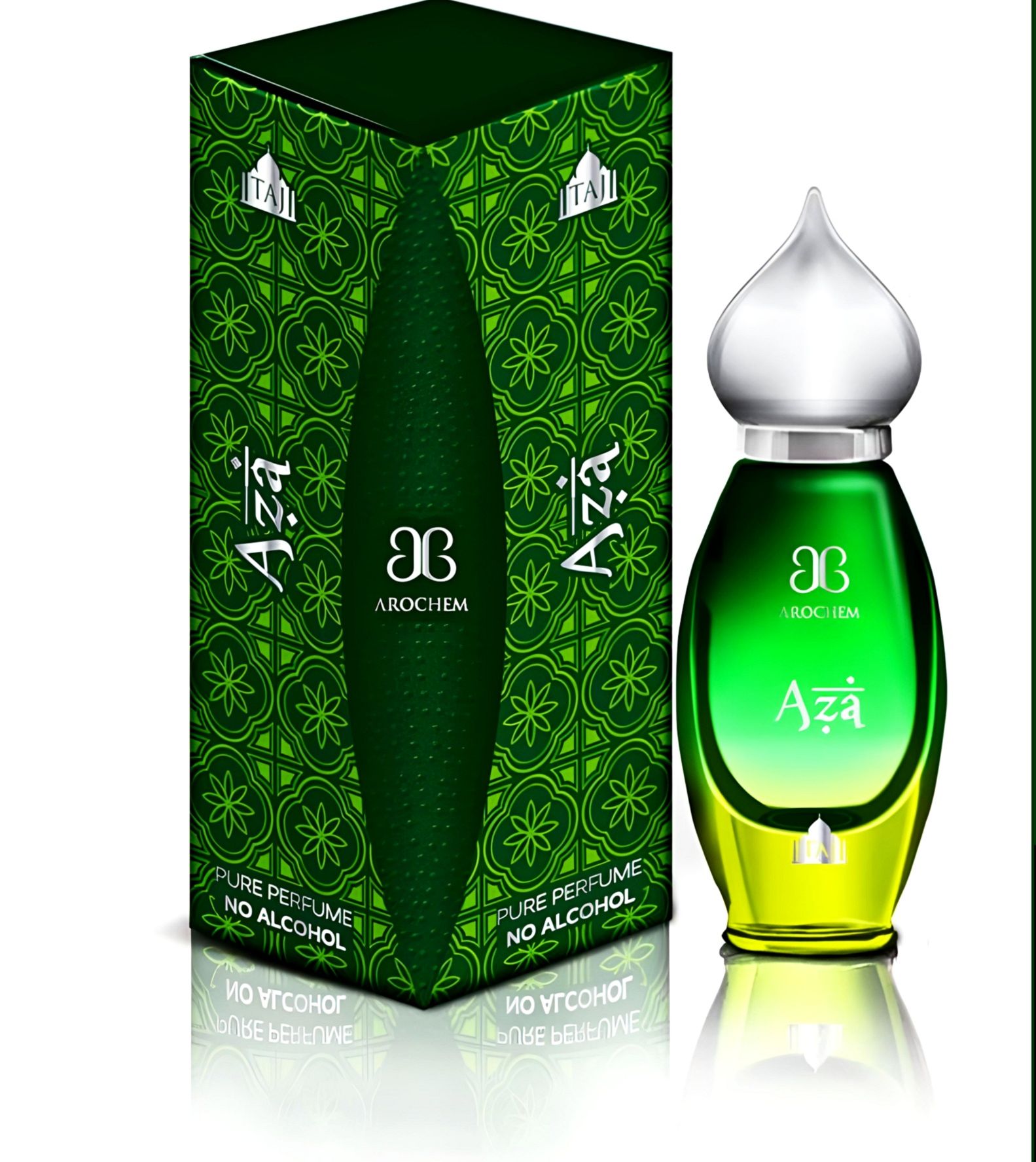 Picture of Arochem Aza Attar Taj Series Ator Luxurious Royal Perfume Oil - 9ML (Made In India)