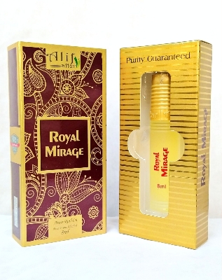 Picture of Alif Royal Mirage Attar Long Lasting Roll On Non Alcoholic Perfume (Halal) - 8ml