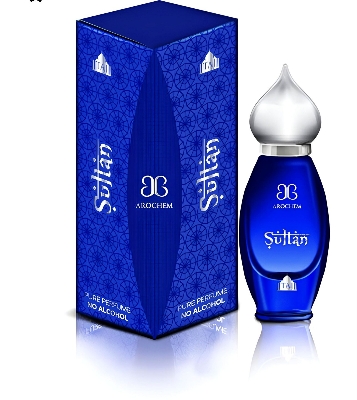 Picture of Arochem Sultan Attar Taj Series Ator Luxurious Royal Perfume Oil - 9ML (Made In India)