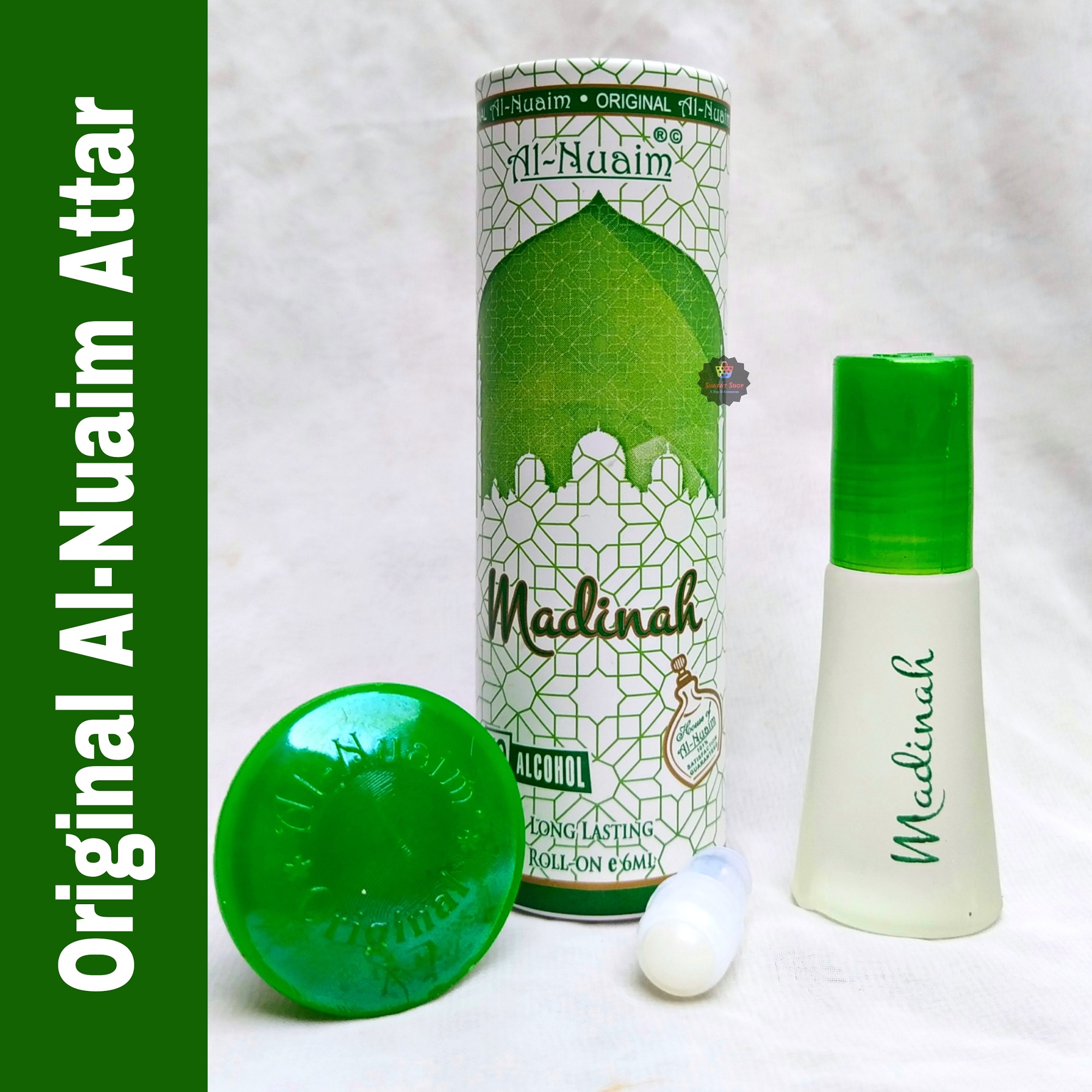 Picture of Al Nuaim Madinah Roll On Attar Non Alcoholic Long Lasting Perfume - 6ml