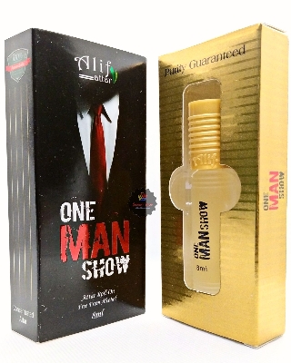 Picture of One Man Show By Alif Attar Long Lasting Roll On Non Alcoholic Perfume (Halal) - 8ml