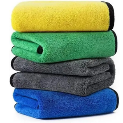 Picture of 30X40 cm Car Bike Wash Double Layer Ultra Soft Scratch Proof Microfiber Towel