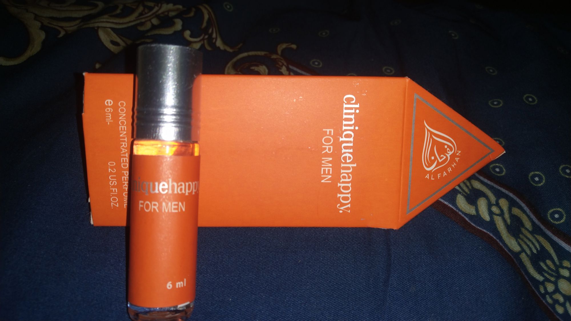 Picture of Clinique happy for men by Al Farhan Concentrated Perfume Oil Long Lasting Non-alcoholic Fragrance - 6ml