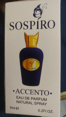 Picture of Sospiro Accento by Al Farhan Concentrated Perfume Oil Long Lasting Non-alcoholic Fragrance - 6ml