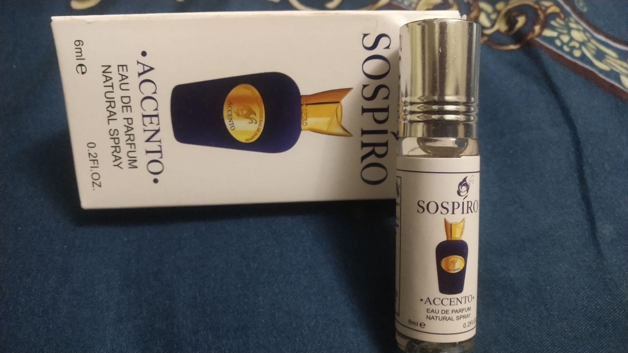 Picture of Sospiro Accento by Al Farhan Concentrated Perfume Oil Long Lasting Non-alcoholic Fragrance - 6ml