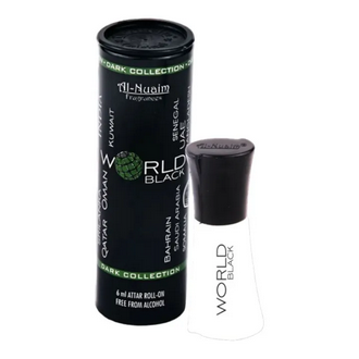 Picture of Al Nuaim World Black Roll On Attar Long Lasting Fragrance Perfume Oil - 6ml