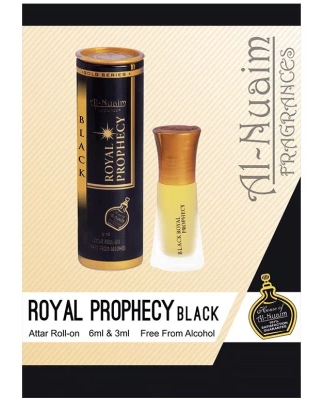 Picture of Al-Nuaim Premium Black Royal Prophecy Attar (Halal)- 6ML
