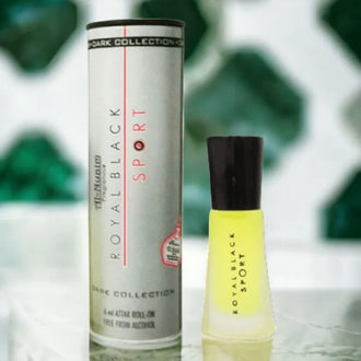 Picture of Al Nuaim Royal Black Sport Roll On Attar Long Lasting Fragrance Perfume Oil - 6ml