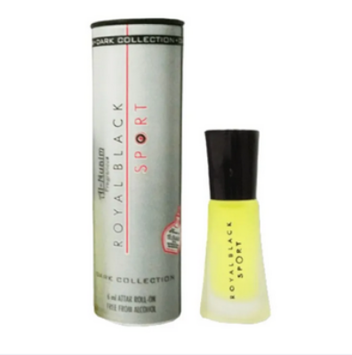 Picture of Al Nuaim Royal Black Sport Roll On Attar Long Lasting Fragrance Perfume Oil - 6ml