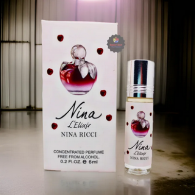 Picture of Nina Ricci Nina L'Elixir For Women By Al Farhan Concentrated Perfume Oil Long Lasting Fragrance - 6ml