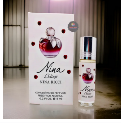 Picture of Nina Ricci Nina L'Elixir For Women By Al Farhan Concentrated Perfume Oil Long Lasting Fragrance - 6ml