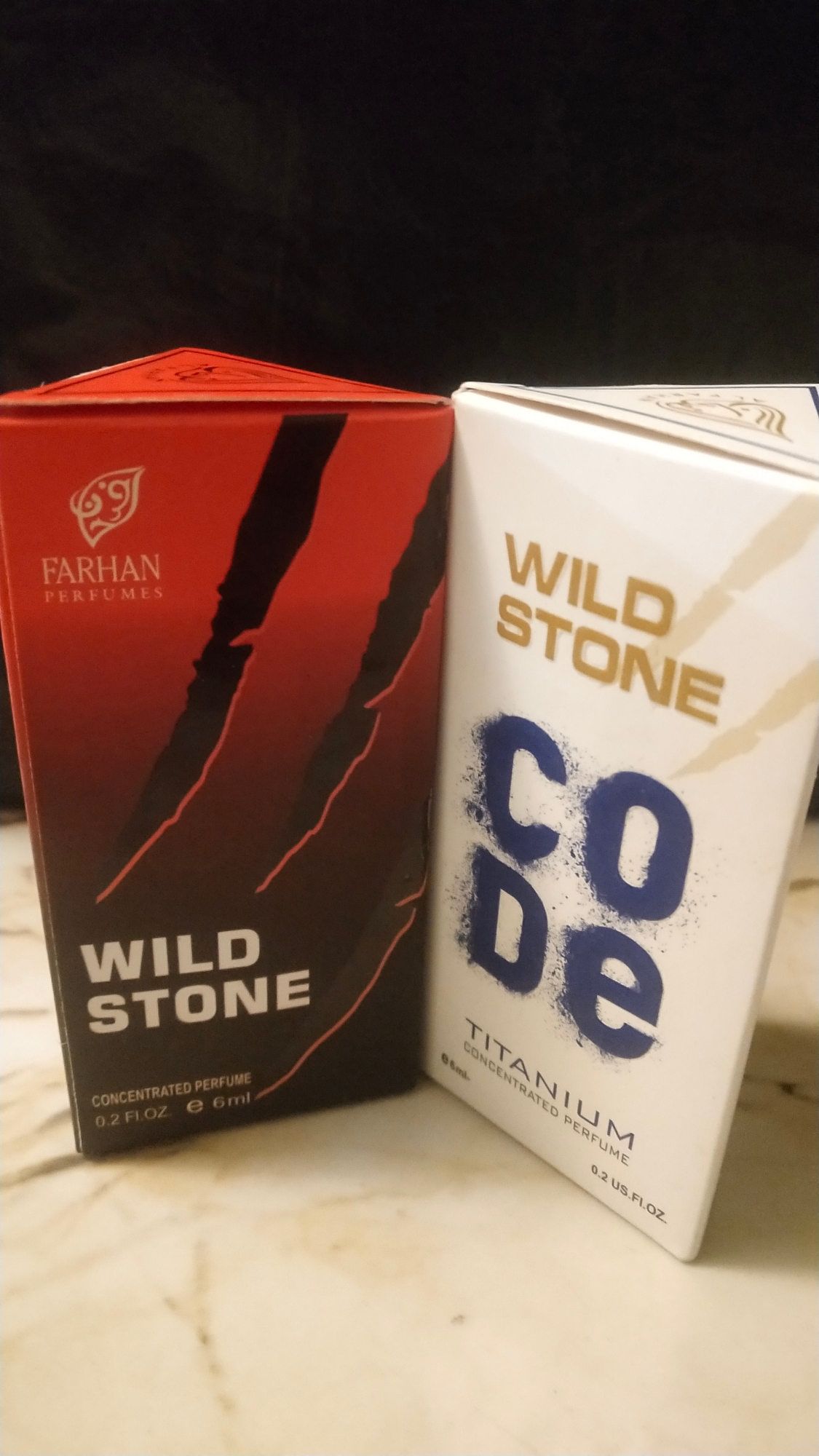 Picture of Combo Wild Stone and Wild Stone Code by al Farhan concentrated perfume oil attar non alcohol - 6ml