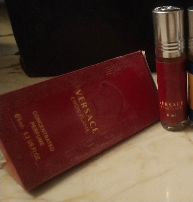 Picture of Versace Erose Flame by Al Farhan Concentrated Perfume Oil Long Lasting Non-alcoholic Fragrance - 6ml