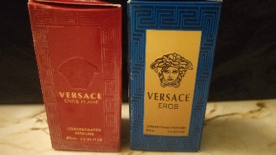 Picture of Combo Versace Erose and Versace Erose Flame  by Al Farhan Concentrated Perfume Oil Long Lasting Non-alcoholic Fragrance - 6ml