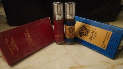 Picture of Combo Versace Erose and Versace Erose Flame  by Al Farhan Concentrated Perfume Oil Long Lasting Non-alcoholic Fragrance - 6ml