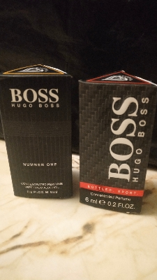 Picture of Combo of Hugo Boss & Hugo Boss Number One by Al Farhan Concentrated Perfume Oil Long Lasting Non-alcoholic Fragrance - 6ml