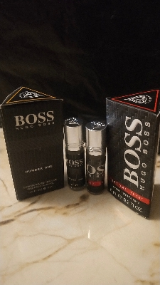 Picture of Combo of Hugo Boss & Hugo Boss Number One by Al Farhan Concentrated Perfume Oil Long Lasting Non-alcoholic Fragrance - 6ml