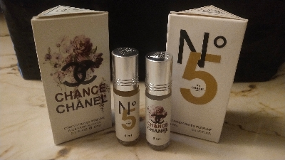 Picture of Combo CHANNEL CHANCE and Channel N°5 For Women By Al Farhan Concentrated Perfume Oil Long Lasting Fragrance - 6ml