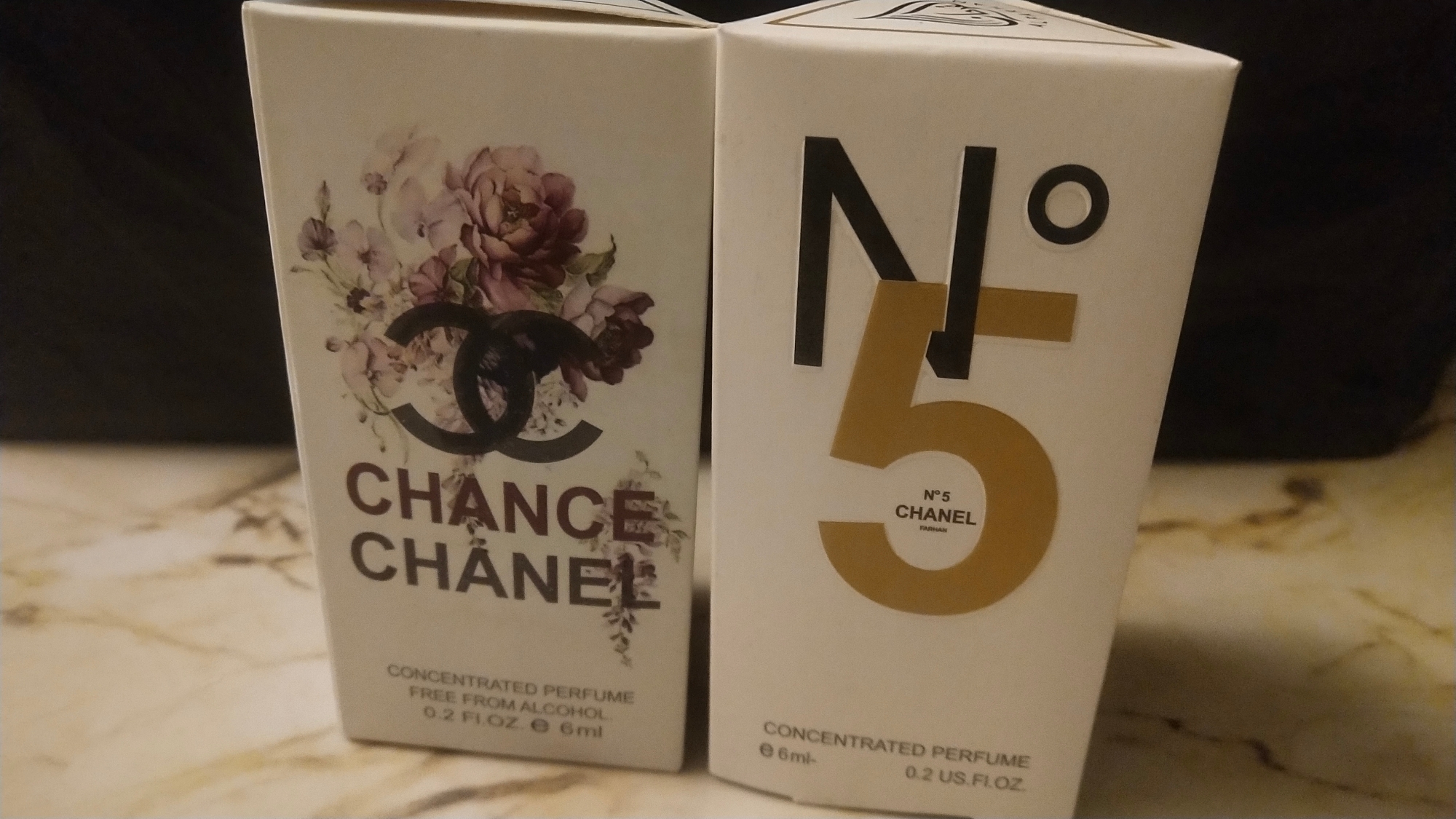 Picture of Combo CHANNEL CHANCE and Channel N°5 For Women By Al Farhan Concentrated Perfume Oil Long Lasting Fragrance - 6ml