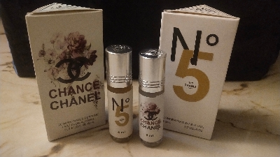 Picture of Combo CHANNEL CHANCE and Channel N°5 For Women By Al Farhan Concentrated Perfume Oil Long Lasting Fragrance - 6ml