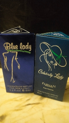 Picture of Combo of Celebrity Lady & Blue Lady by Al Farhan Concentrated Perfume Oil Long Lasting Non-alcoholic Fragrance - 6ml+6ml