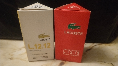 Picture of Combo of Lacoste Limited Edition & Lacoste Rouge Energetic by Al Farhan Concentrated Perfume Oil Long Lasting Non-alcoholic Fragrance - 6ml+6ml