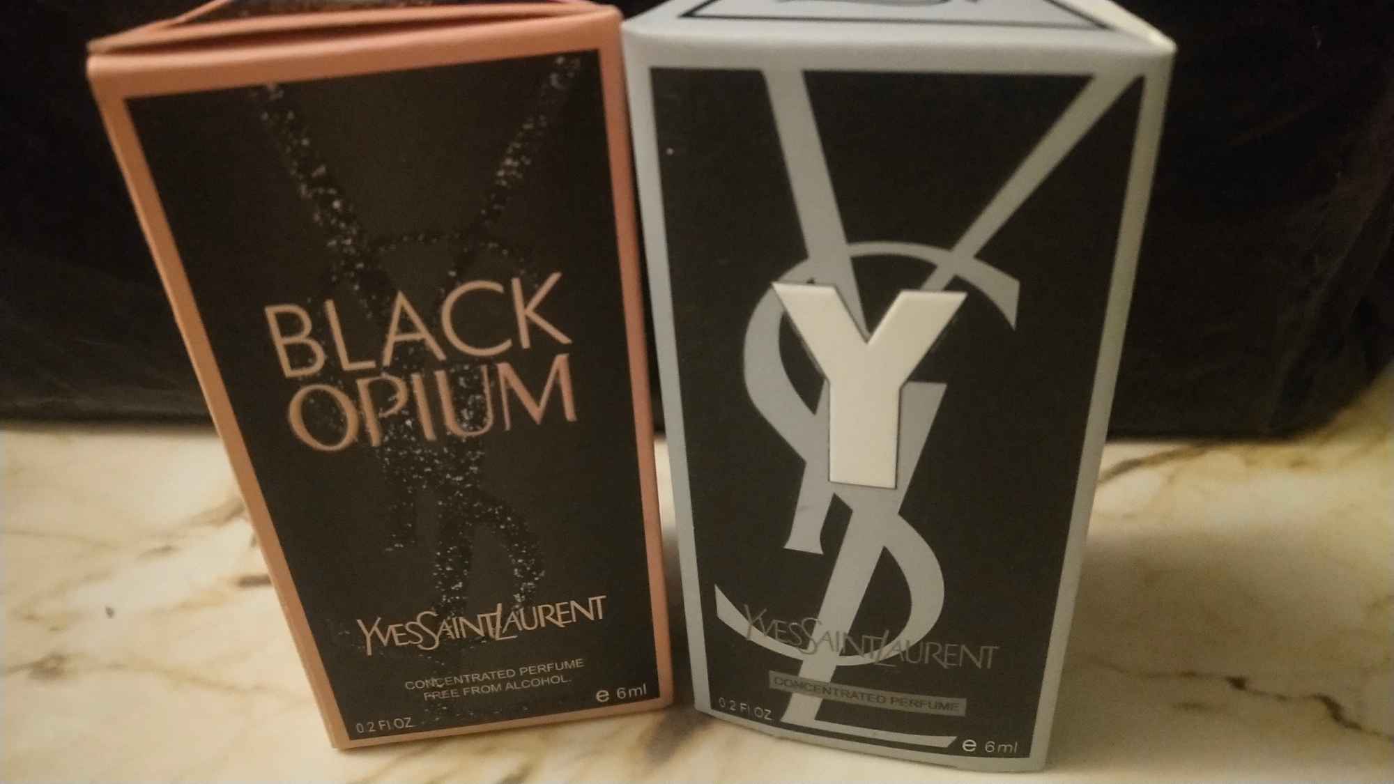 Picture of Combo of YSL & YSL Black Opium by Al Farhan Concentrated Perfume Oil Long Lasting Non-alcoholic Fragrance - 6ml+6ml