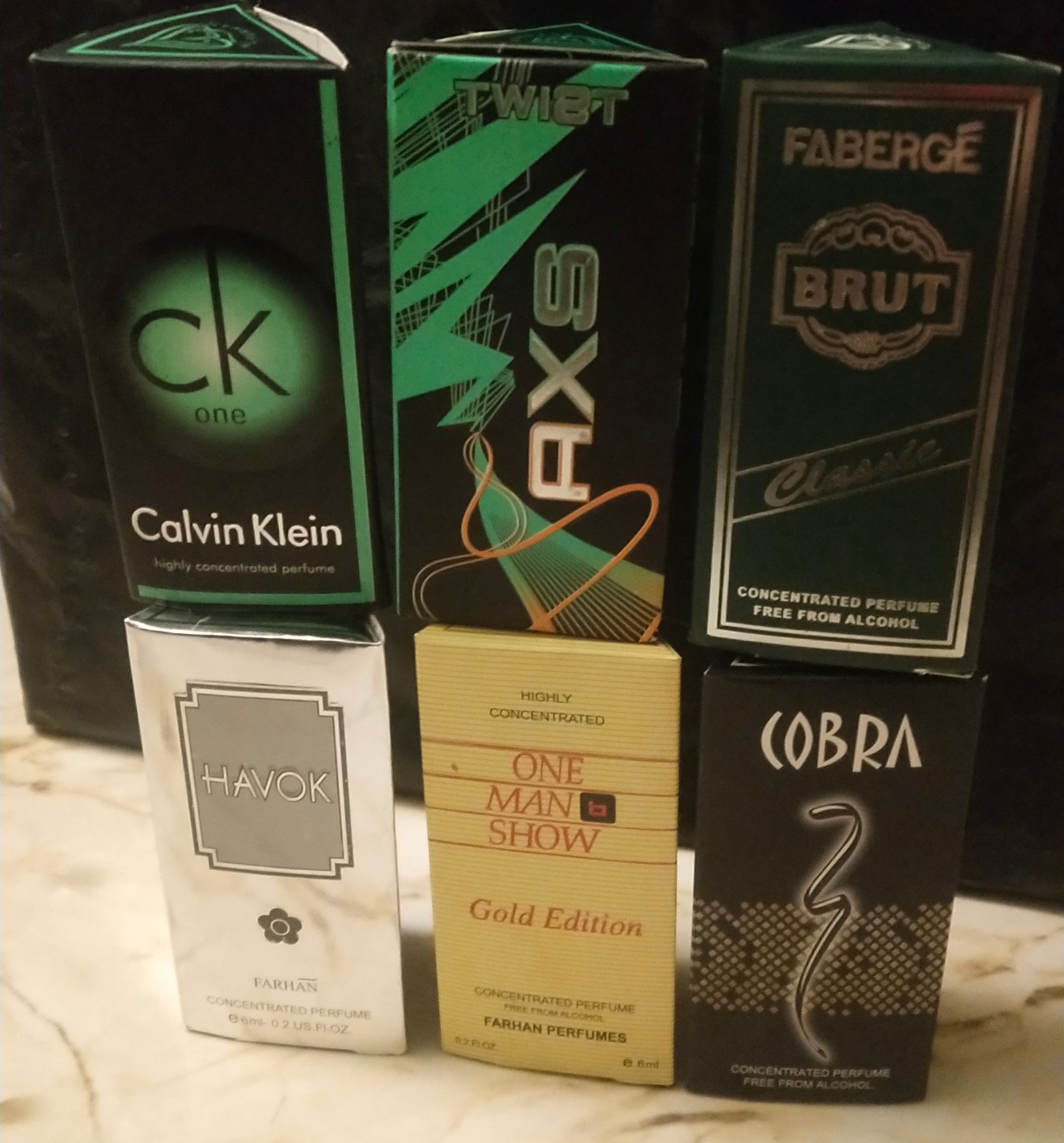 Picture of Al Farhan Concentrated Perfume Oil Long Lasting Non-alcoholic Fragrance - 6ml any fragrance