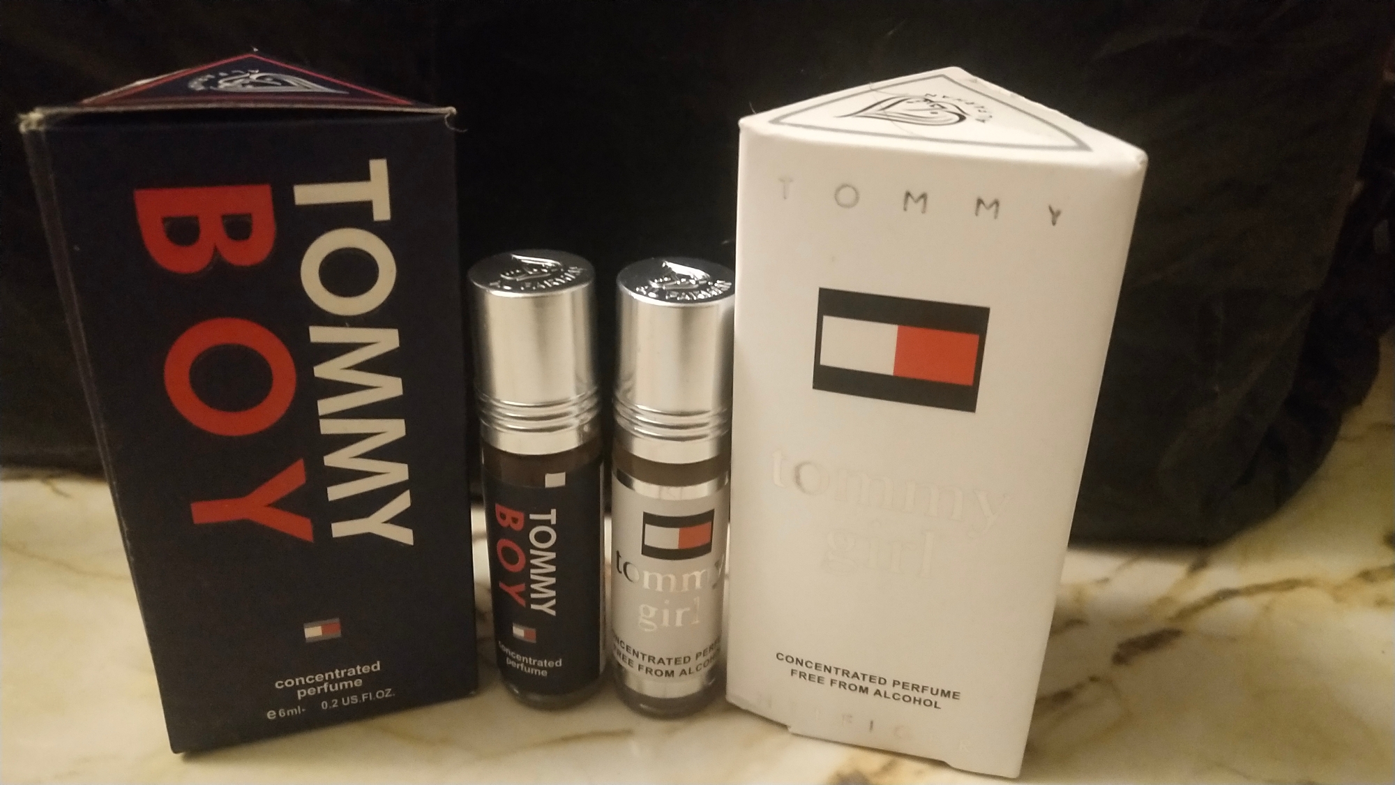 Picture of Combo of Tommy Girl & Tommy Boy By Al Farhan Concentrated Perfume Oil Long Lasting Fragrance - 6ml+6ml