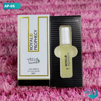 Picture of Royal Prophecy Attar by Alif Long Lasting Roll On Non Alcoholic Perfume (Halal) - 8ml