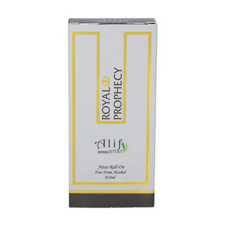 Picture of Royal Prophecy Attar by Alif Long Lasting Roll On Non Alcoholic Perfume (Halal) - 8ml