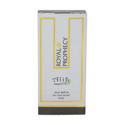 Picture of Royal Prophecy Attar by Alif Long Lasting Roll On Non Alcoholic Perfume (Halal) - 8ml