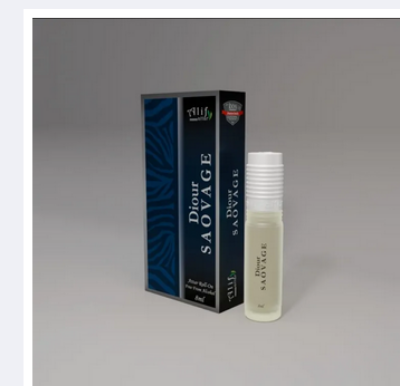 Picture of DIOUR SAOVAGE By Alif Attar Long Lasting Roll On Non Alcoholic Perfume - 8ml