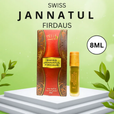 Picture of Swiss Jannatul Firdaus Attar by Alif 8ml Roll On Long Lasting Fragrance