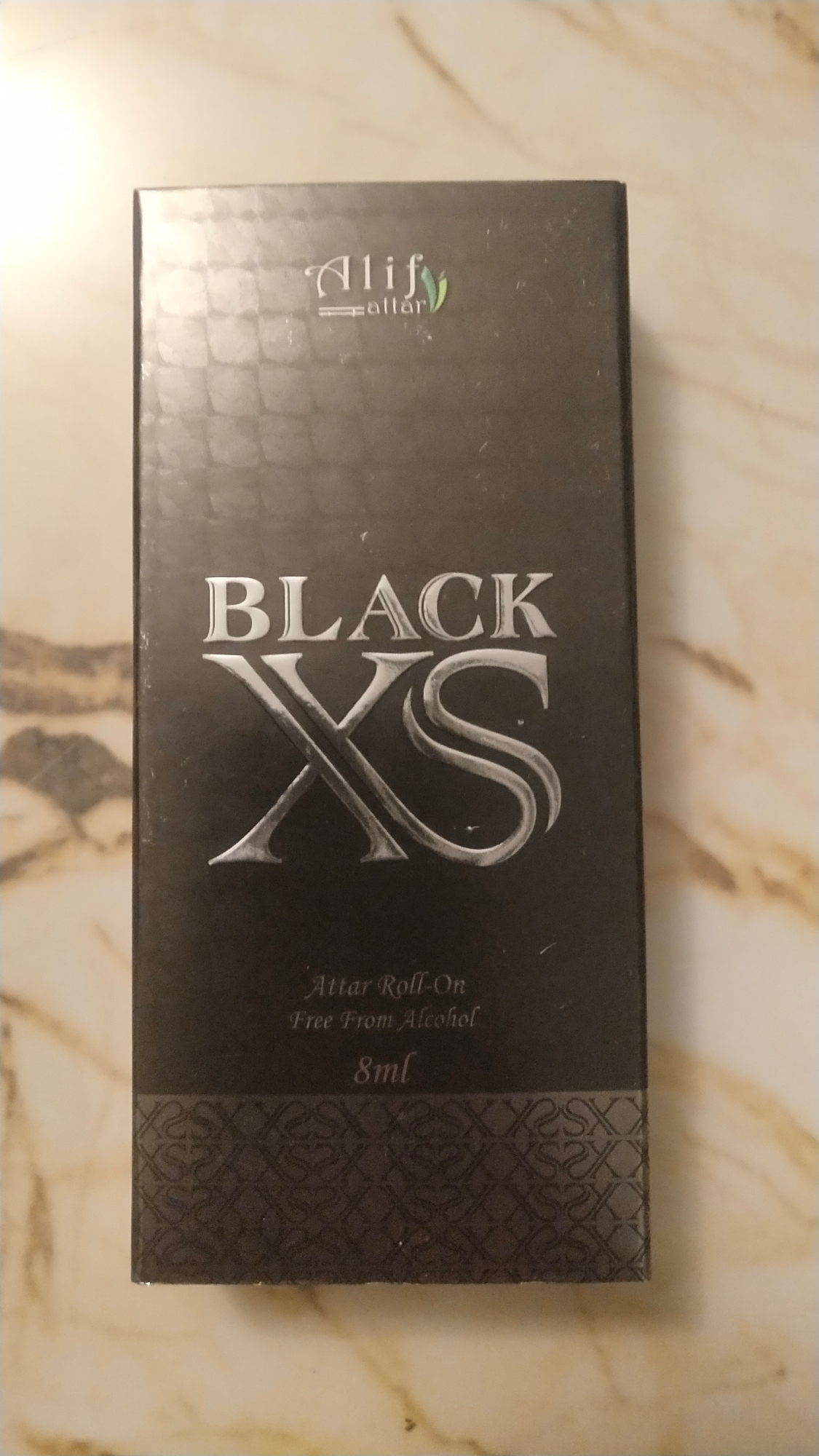 Picture of Black XS By Alif Attar Long Lasting Roll On Non Alcoholic Perfume - 8ml