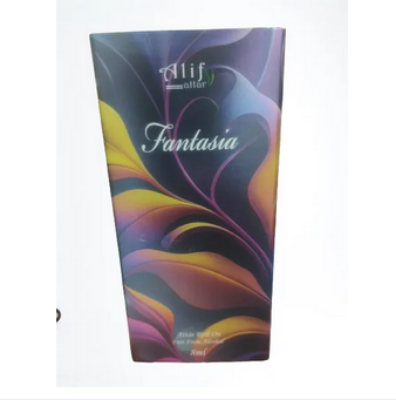 Picture of Fantasia By Alif Attar Long Lasting Roll On Non Alcoholic Perfume - 8ml