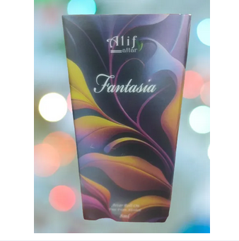 Picture of Fantasia By Alif Attar Long Lasting Roll On Non Alcoholic Perfume - 8ml
