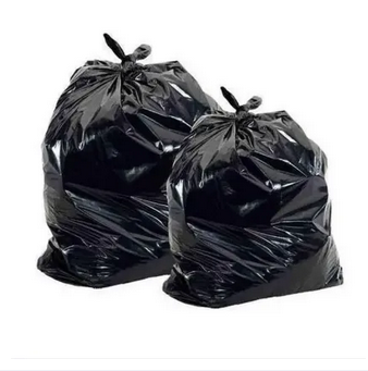 Picture of BLACK (20" X16") 50PCS Trash Bag / Poly Bag / Garbage Bag / Moyla Felar Bag / Polibag