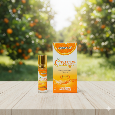 Picture of Orange Flavour Concentrated Perfume oil attar - 6ml