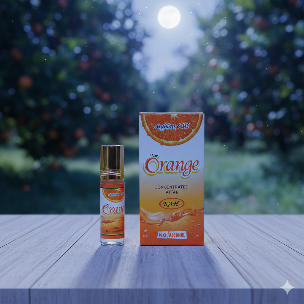 Picture of Orange Flavour Concentrated Perfume oil attar - 6ml
