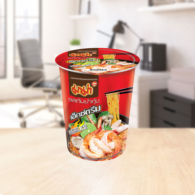 Picture of Mama Instant Cup Noodles Oriental Kitchen Hot & Spicy 65gm