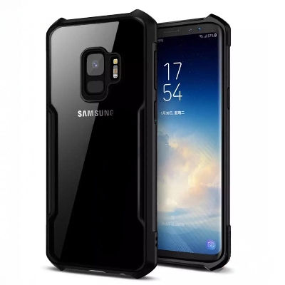 Picture of Xundd Back Cover for Samsung Galaxy S9 Transparent Hybrid Hard PC Back Bumper