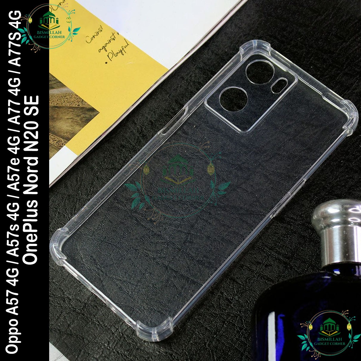 Picture of Transparent back cover For Oppo A57 4G / Oppo A57s 4G / Oppo A57e 4G / Oppo A77 4G / Oppo A77S 4G / OnePlus Nord N20 SE Luxury transparent Protect Back Cover Soft Case