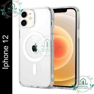 Picture of Transparent TPU / Acrylic Crystal Clear MagSafe Case for Apple IPhone 12 Clear