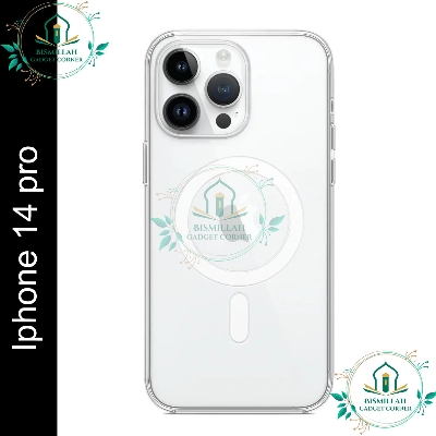 Picture of Transparent TPU / Acrylic Crystal Clear MagSafe Case for Apple IPhone 14 pro Clear