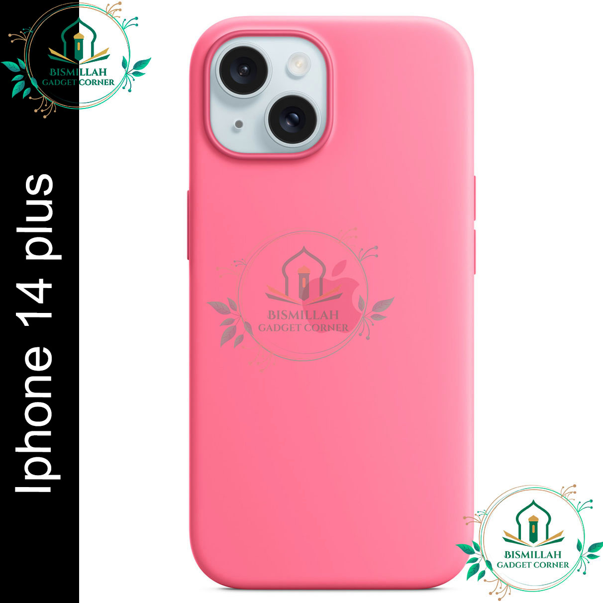 Picture of Premium Liquid Silicone Phone case for Iphone 14 plus Liquid Silicon Mobile Back Case Soft Silicone Phone Cover