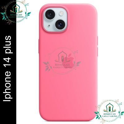 Picture of Premium Liquid Silicone Phone case for Iphone 14 plus Liquid Silicon Mobile Back Case Soft Silicone Phone Cover